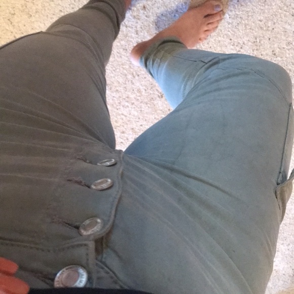 American Eagle outfitters super super stretch high-rise jagging size 10 so cute - Picture 9 of 14